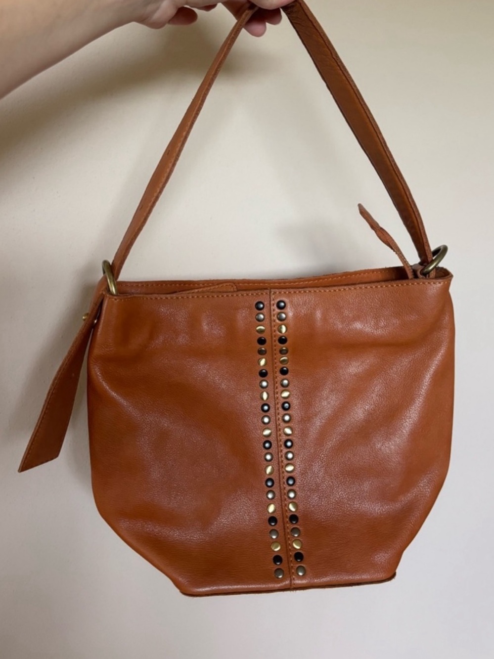 Vilencia Holland Leather Shoulder Bag